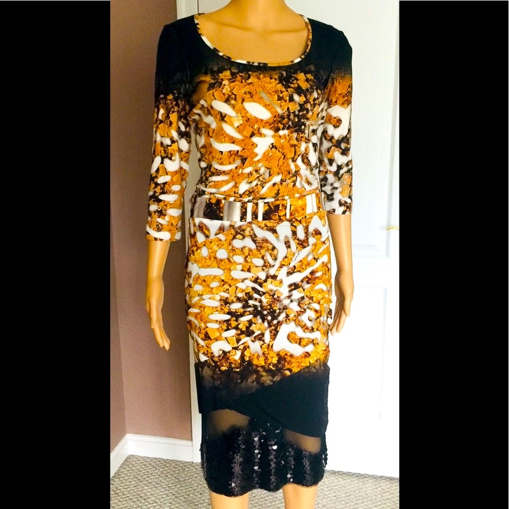 Just Cavalli Sequin Skirt